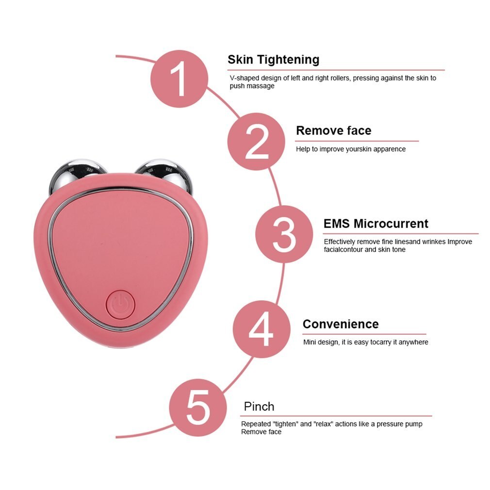 Portable Facial Micro-current Beauty Instrument - FlawlessFinds